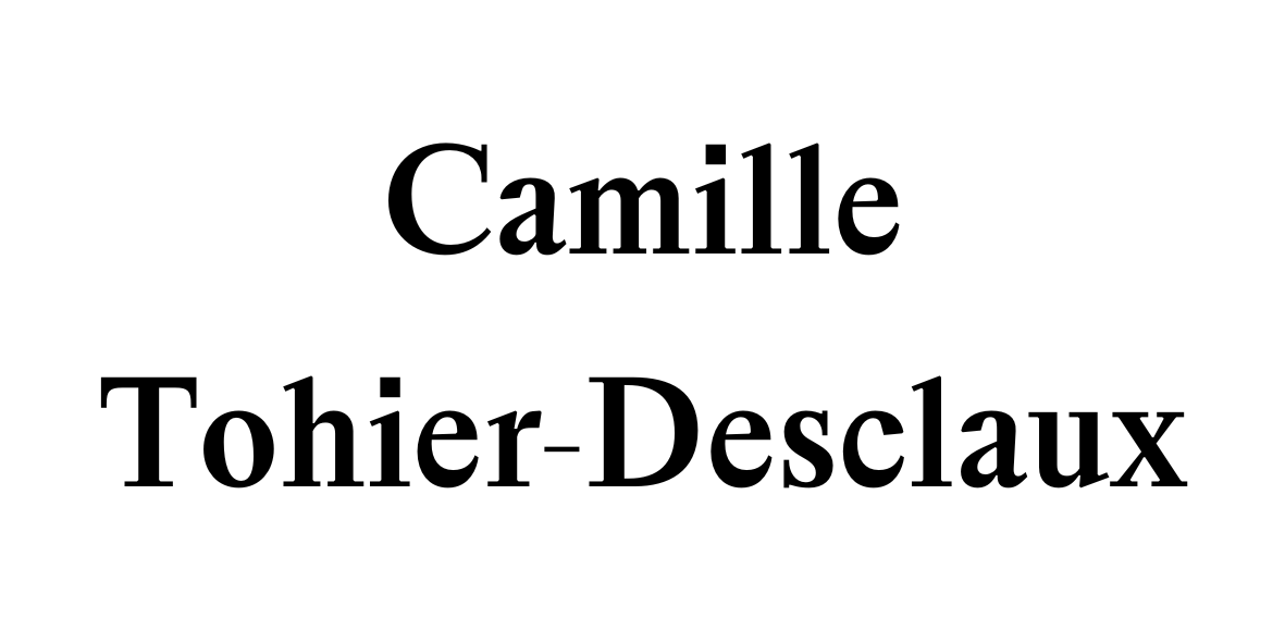 Camille Tochier-Desclaux